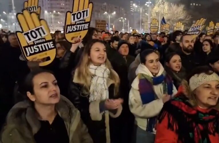 „Salvarea justiției” s-a răsuflat: Protestele din stradă, un eșec – Abia 200 de persoane – UPDATE