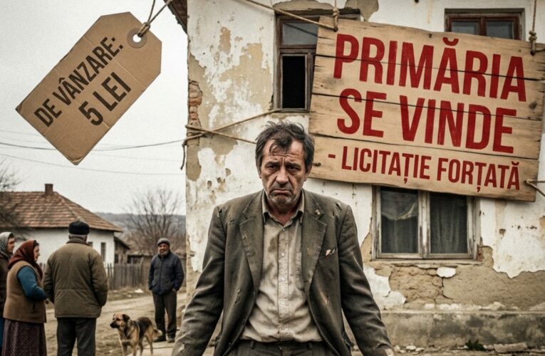 Țară de nebuni: O comună din Iași își vinde primăria, dispensarul și pășunile, din cauza unei erori administrative