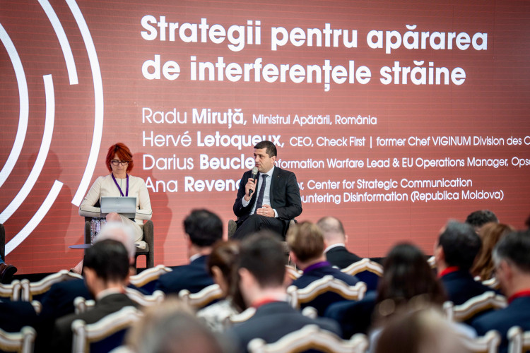 Miruță (MApN), la Summitul European pentru Consolidarea Rezilienței la Dezinformare de la Cotroceni